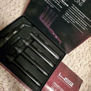 HSI Professional 4 barrel curling iron.